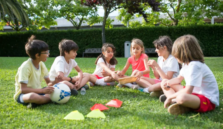 Kids Playing Outdoor Games