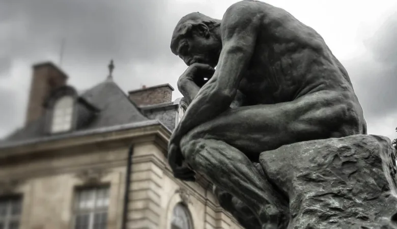 The Thinker by Auguste Rodin